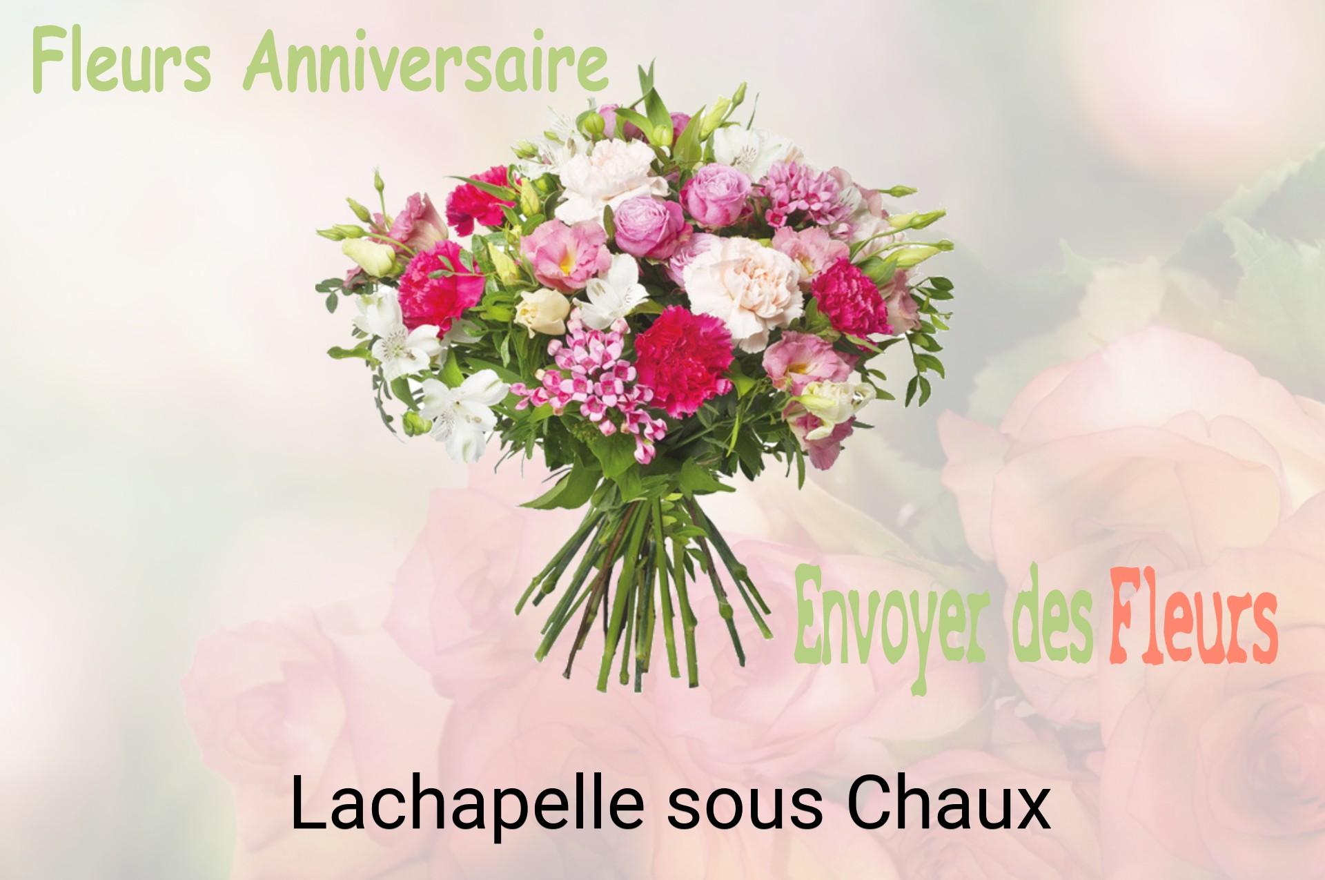 Bouquet de fleurs d’anniversaire livré à Lachapelle-sous-Chaux